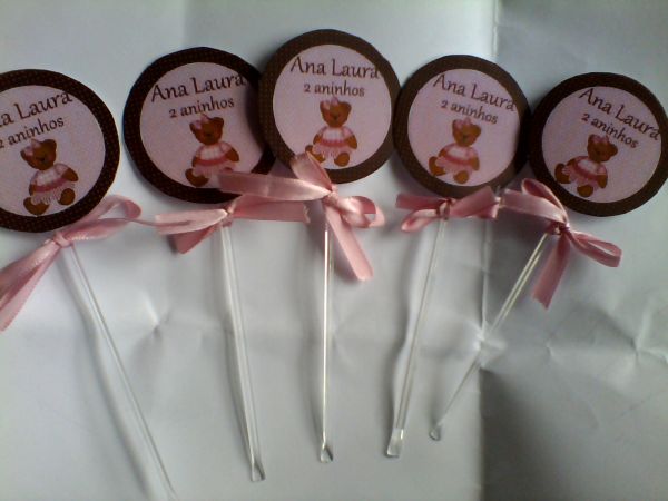 Topper para Doces ou Cupcakes