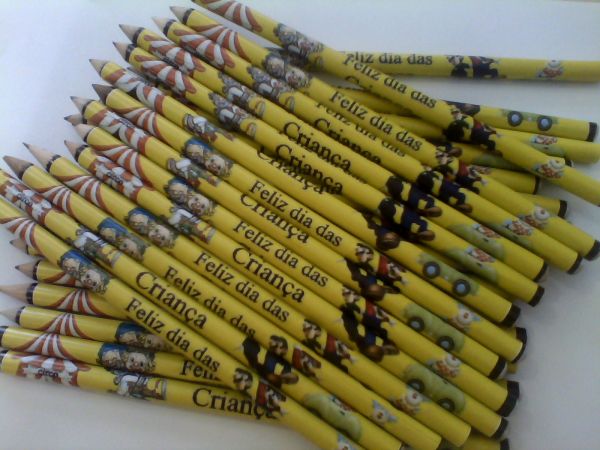 Lápis personalizado sem borracha