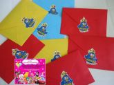 Envelope com selo
